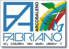 ALB000017AR - Album Disegno 24x33 Fabriano Arcobaleno - 